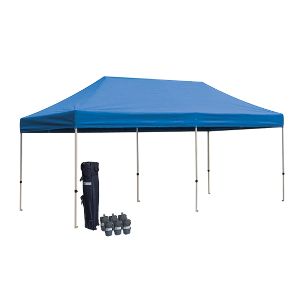 10' W X 20' H Canopy Tent With Aluminum Frame 40mm (Commercial Grade) - Blue