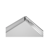 Aluminium Snap Frame (Silver) Corner 1