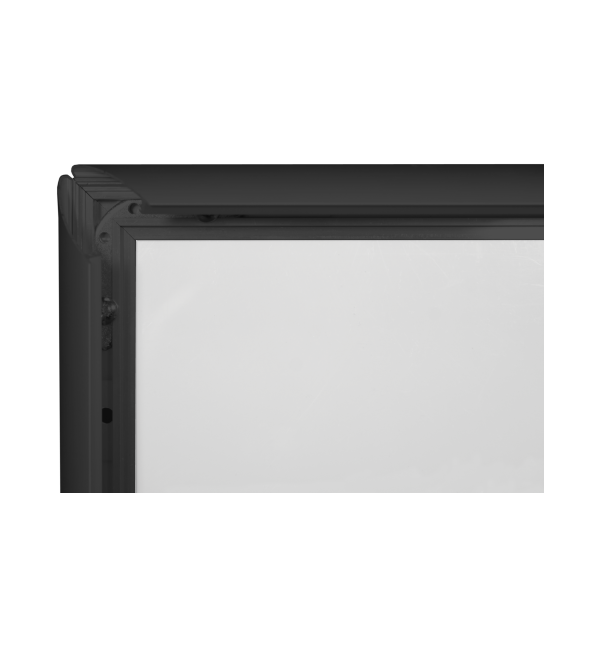  Aluminium Snap Frame (Black) Corner 3