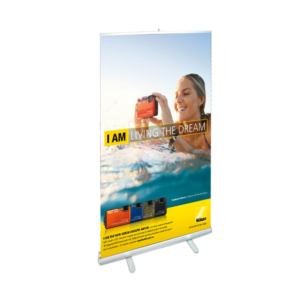 47" Retractable Banner Stand with Graphics