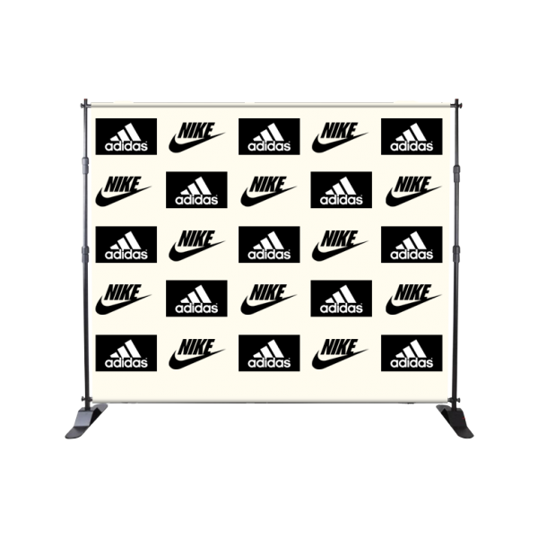  8ft X 10ft Fabric Step & Repeat Banner Stand 