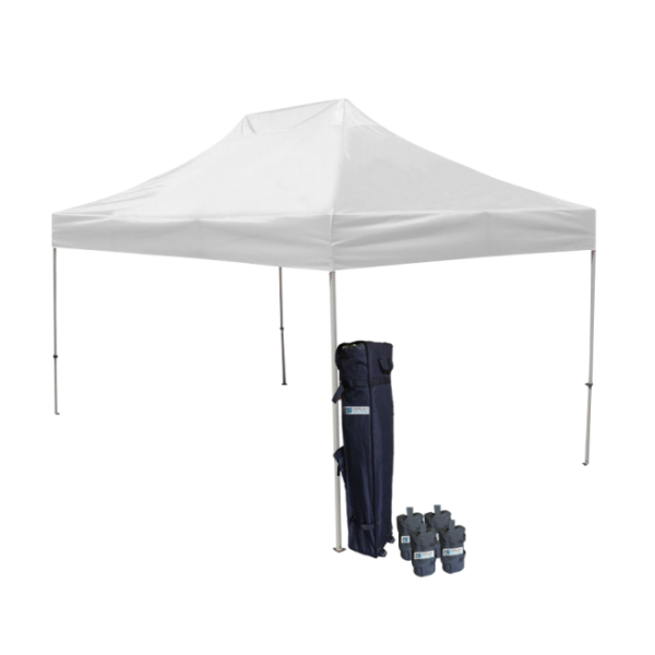 10' W X 15' H Canopy Tent With Aluminum Frame 40mm (Commercial Grade) - White